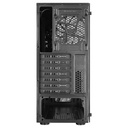 Everest számítógépház -  crest v1 (fekete; üveg; atx; alsó táp; 4x120mm rgb, 1xusb3.0 + 2xusb2.0)