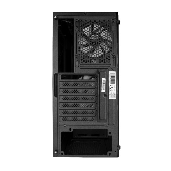 Everest számítógépház -  flat mesh (fekete; plexi; atx; alsó táp; 4x120mm; 1xusb3.0 + 2xusb2.0, i/o; porszűrő)