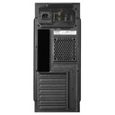 Everest számítógépház -  k210 peak 250w (fekete; micro atx / atx/mini-itx, 250w táp, 2xusb2.0 )