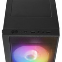 Everest számítógépház - minion mesh peak 300w (fekete; 2x12cm venti, micro atx / mini-itx, 300w táp)