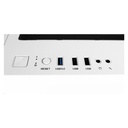 Lc-power számítógépház - 714w - gacrux x (fehér-fekete, fehér belső, ablakos, matx/atx, 1xusb3.2, 2xusb2.0)