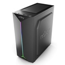 Njoy számítógépház -  anil (fekete, ablakos, atx, 1x12cm, 2xusb2.0, 1x usb3.0)