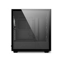 Sharkoon számítógépház - rebel c50 rgb black (fekete; ablakos; atx, 4x120mm rgb ventilátor; 2xusb3.0; 1xusb 3.2; i/o)