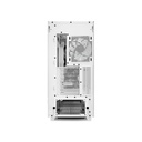 Sharkoon számítógépház - rebel c50 rgb white (fehér; ablakos; atx, 4x120mm rgb ventilátor; 2xusb3.0; 1xusb 3.2; i/o)