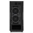Sharkoon számítógépház - rev 200 rgb (fekete; atx,matx; alsó táp; 5x120mm v.; 2xusb3.0, 2xusb2.0, i/o)