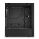 Sharkoon számítógépház - rgb slider black (fekete; üveg oldal; alsó táp; atx; 6x120mm; 2xusb3.0; 1xusb2.0; i/o)