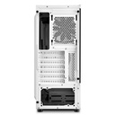 Sharkoon számítógépház - rgb slider white (fehér; üveg oldal; alsó táp; atx; 6x120mm; 2xusb3.0; 1xusb2.0; i/o)