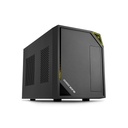 Sharkoon számítógépház - shark zone c10 (fekete; fekete belső; mitx; 2xusb3.0; 2xusb2.0; i/o; 120mm ventilátor)