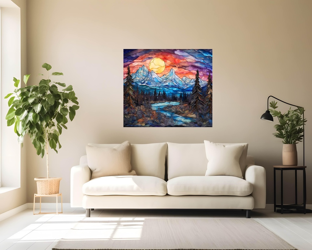 Mystic Mountain Mosaic