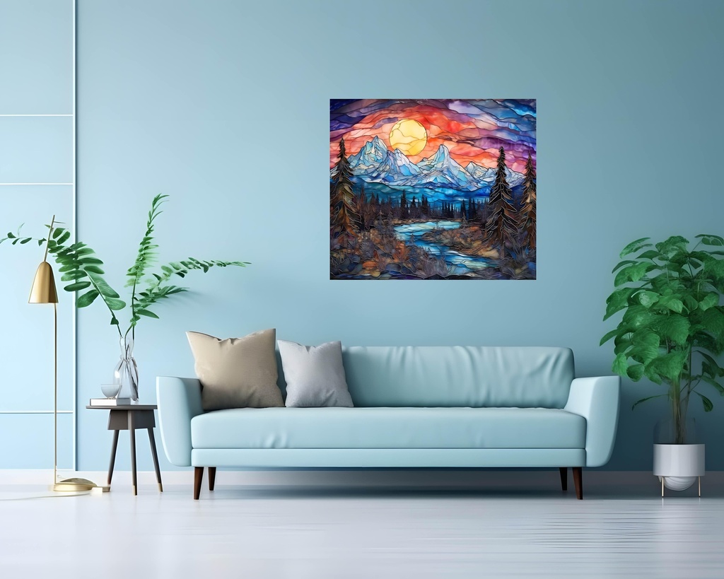 Mystic Mountain Mosaic