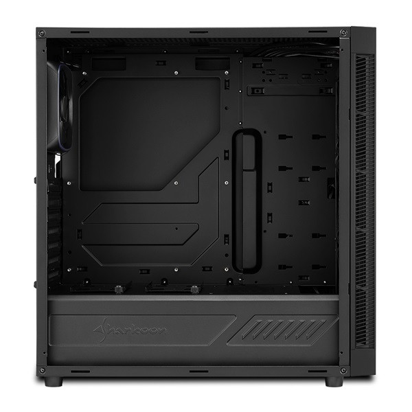 Sharkoon számítógépház - tg6 rgb (fekete; atx,matx; alsó táp; 4x120mm v.; 2xusb3.0, 2xusb2.0, i/o)