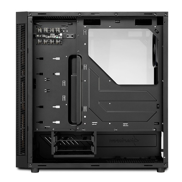 Sharkoon számítógépház - tg6 rgb (fekete; atx,matx; alsó táp; 4x120mm v.; 2xusb3.0, 2xusb2.0, i/o)