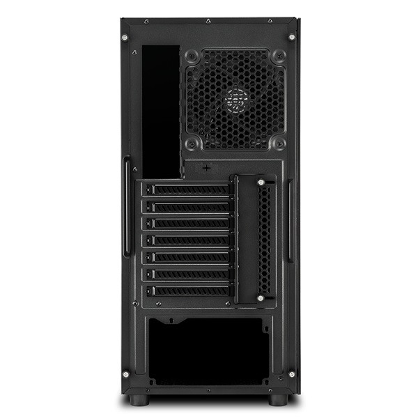 Sharkoon számítógépház - tg6 rgb (fekete; atx,matx; alsó táp; 4x120mm v.; 2xusb3.0, 2xusb2.0, i/o)