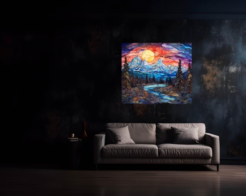 Mystic Mountain Mosaic