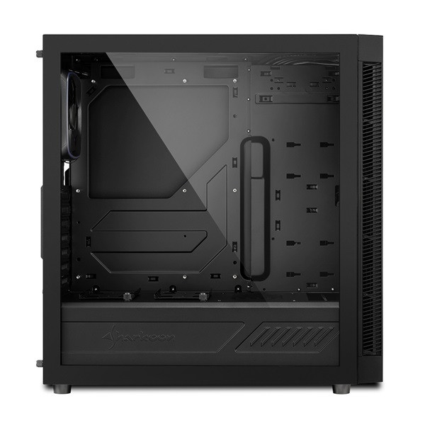 Sharkoon számítógépház - tg6 rgb (fekete; atx,matx; alsó táp; 4x120mm v.; 2xusb3.0, 2xusb2.0, i/o)