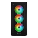 Sharkoon számítógépház - tg6m rgb (fekete; atx,matx; alsó táp; 7x120mm v.; 2xusb3.0, 2xusb2.0, i/o)