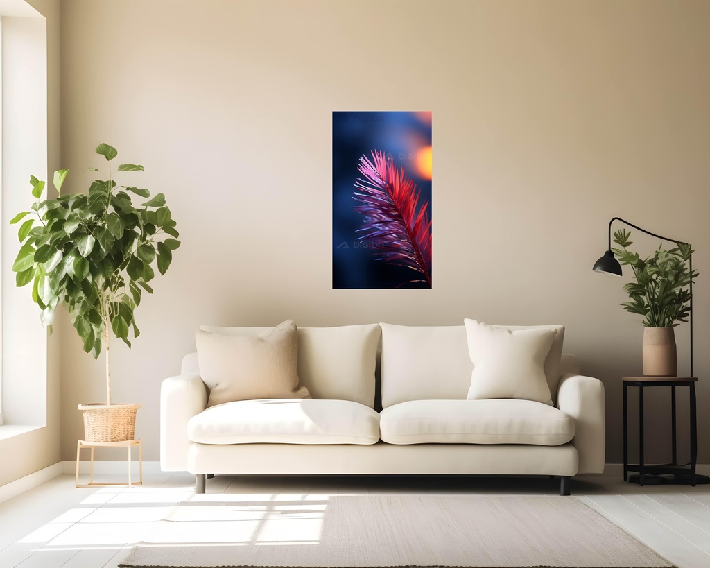 Crimson Twilight Fronds