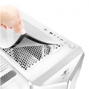Spirit of gamer számítógépház - clone 3 white (fekete, ablakos, 8x12cm ventilátor, alsó táp,  atx, 1xusb3.0, 2xusb2.0)