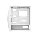 Spirit of gamer számítógépház - clone 4 white (fekete, ablakos, 8x12cm ventilátor, alsó táp,  atx, 1xusb3.0, 2xusb2.0)