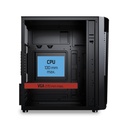 Spirit of gamer számítógépház - deathmatch 3 rgb (fekete, ablakos, 2x12cm, ventilátor matx, itx, 1xusb3.0, 2xusb2.0)