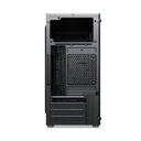 Spirit of gamer számítógépház - deathmatch 3 rgb (fekete, ablakos, 2x12cm, ventilátor matx, itx, 1xusb3.0, 2xusb2.0)