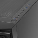 Spirit of gamer számítógépház - ghost 5 rgb (fekete, ablakos, 2x20cm, 4x12cm ventilátor, atx, matx, 2xusb3.0, 1xusb2.0)