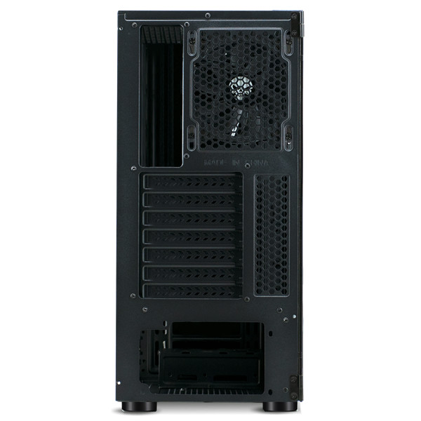 Spirit of gamer számítógépház - ghost one rgb (fekete, ablakos, 2x12cm ventilátor, atx, matx, 2xusb3.0, 1xusb2.0)