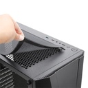 Spirit of gamer számítógépház - rogue v rgb (fekete, ablakos, 8x12cm ventilátor, alsó táp,  atx, 1xusb3.0, 2xusb2.0)