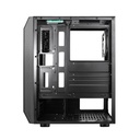 Spirit of gamer számítógépház - rogue vi rgb (fekete, ablakos, 8x12cm ventilátor, alsó táp,  atx, 1xusb3.0, 2xusb2.0)