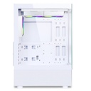 Spirit of gamer számítógépház - spectra arctic (fehér, ablakos, 3x12cm ventilátor, alsó táp,  atx, 1xusb3.0, 2xusb2.0)