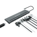 Conceptronic notebook dokkoló - donn17g (usb-c to hdmi/dp/usb-c pd/usb-c data/usb 3.0/usb 2.0/sd/tf/gbe/aux)