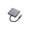 Conceptronic notebook dokkoló - donn18g (usb-c to hdmi/usb-c pd/usb 3.0)