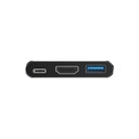 Conceptronic notebook dokkoló - donn18g (usb-c to hdmi/usb-c pd/usb 3.0)