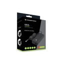 Conceptronic univerzális töltő adapter - ozul03be (usb-c, 100w, 5-20v, fekete)