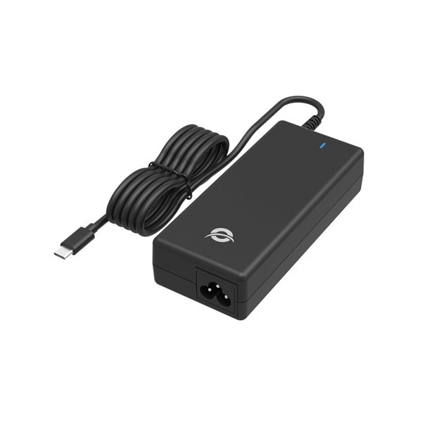 Conceptronic univerzális töltő adapter - ozul03be (usb-c, 100w, 5-20v, fekete)