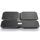 Deepcool notebook hűtőpad 15,6"-ig - multi core x6 (24db; max. 206,25 m3/h; 2x14cm, 2x10cm, 2xusb2.0)