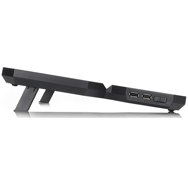 Deepcool notebook hűtőpad 15,6"-ig - multi core x6 (24db; max. 206,25 m3/h; 2x14cm, 2x10cm, 2xusb2.0)