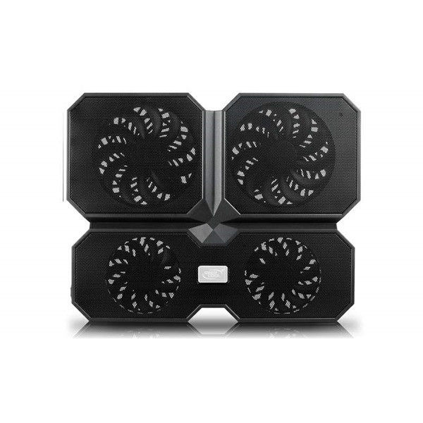 Deepcool notebook hűtőpad 15,6"-ig - multi core x6 (24db; max. 206,25 m3/h; 2x14cm, 2x10cm, 2xusb2.0)