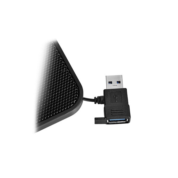 Deepcool notebook hűtőpad 15,6"-ig - u pal (26.3db; max. 156,68 m3/h; 2x14cm, usb3.0)