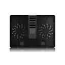 Deepcool notebook hűtőpad 15,6"-ig - u pal (26.3db; max. 156,68 m3/h; 2x14cm, usb3.0)