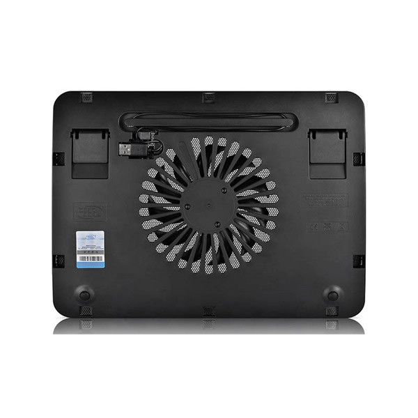 Deepcool notebook hűtőpad 15,6"-ig - wind pal mini (21.6db; max. 78,34 m3/h; 14cm, blue led)