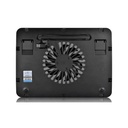 Deepcool notebook hűtőpad 15,6"-ig - wind pal mini (21.6db; max. 78,34 m3/h; 14cm, blue led)