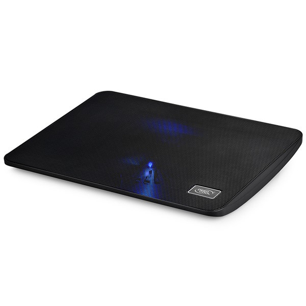 Deepcool notebook hűtőpad 15,6"-ig - wind pal mini (21.6db; max. 78,34 m3/h; 14cm, blue led)
