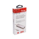 Equip multifunkciós átalakító - 133481 (bemenet: usb-c, kimenet: 3x usb3.0/rj45(gigabit))