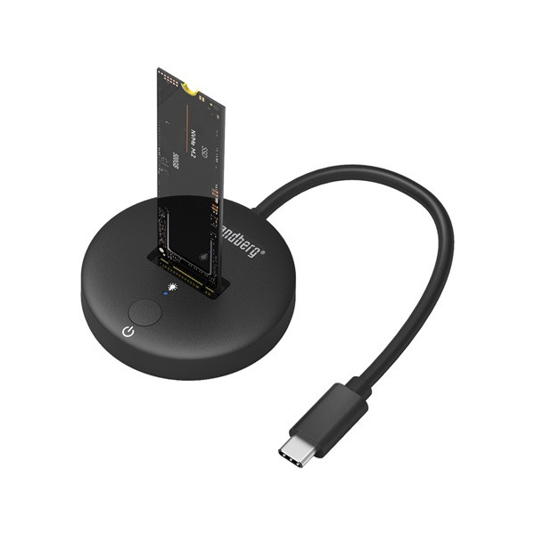 Sandberg m.2 ssd dokkoló - usb 3.2 dock for m.2+nvme ssd