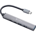 Sandberg notebook dokkoló - usb-c to 3xusb-a+2xusb-c saver