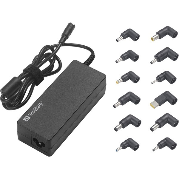 Sandberg univerzális töltő adapter - laptop ac adapter 90w eu+uk
