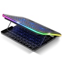 Spirit of gamer notebook hűtőpad 17"-ig - airblade 1200 rgb (18db; max. 79 m3/h; 3x11cm+3x70cm, rgb led, 2xusb2.0)