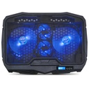 Spirit of gamer notebook hűtőpad 17"-ig - airblade 600 blue (15db; max. 95,14 m3/h; 2x12cm, led, 2xusb2.0)