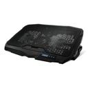 Spirit of gamer notebook hűtőpad 17"-ig - airblade 600 blue (15db; max. 95,14 m3/h; 2x12cm, led, 2xusb2.0)